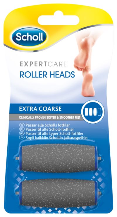 Scholl VS Karkea raspin vaihtopää 2 kpl