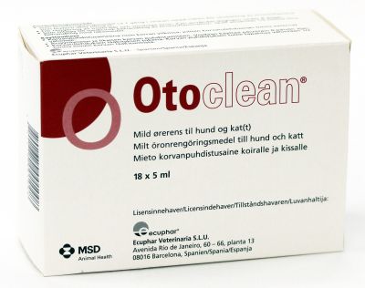 Otoclean vet korvanpuhdistusaine 18x5 ml | 19,25 €